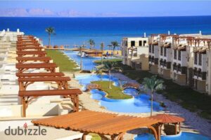 شاليه للبيع في العين السخنه متشطب بالكامل في قرية بلو بلو Blue Blue Village 5,600,000 ج.م