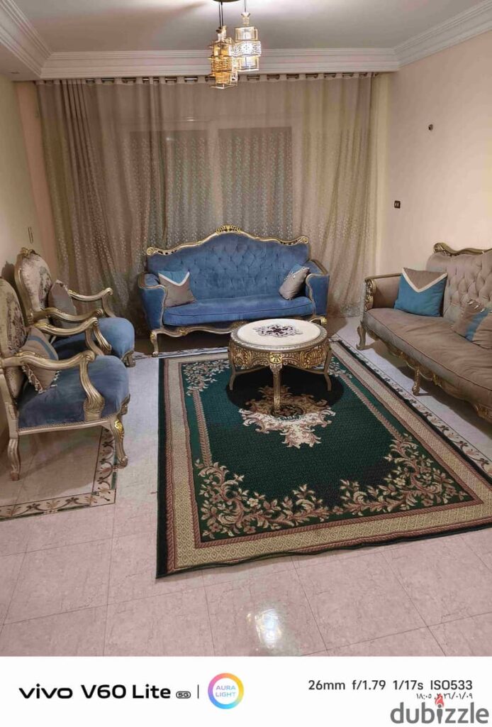شقة مفروشة فاخرة ٣نوم ليفنج ٣ريسبشن ٢حمام من أحمد فخري ٢٢٠٠ج اليوم 0
