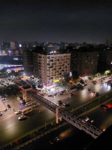 شقه مفروشه شارع احمد عرابي المهندسين عائلات 1,400 ج.م