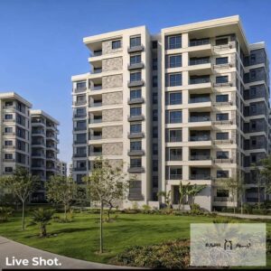 شقه للبيع بمدينه نور السكنيه الذكيه بمساحه 123 متر دور متكرر و بمقدم 2مليون و335 و بقسط شهري 10 الف 4,758,000 ج.م