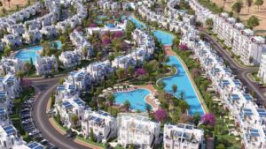 شاليه للبيع 2 غرفة + جاردن 40م² – قرية إيكو مينا الساحل الشمالي، الكيلو 79 7,850,000 ج.م