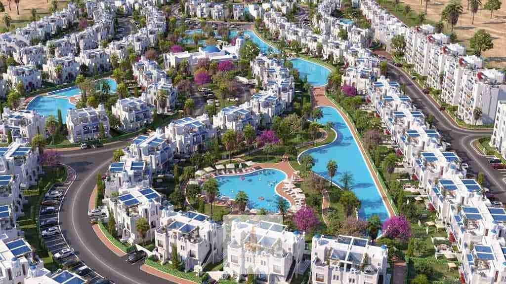 شاليه للبيع 2 غرفة + جاردن 40م² – قرية إيكو مينا الساحل الشمالي، الكيلو 79 0