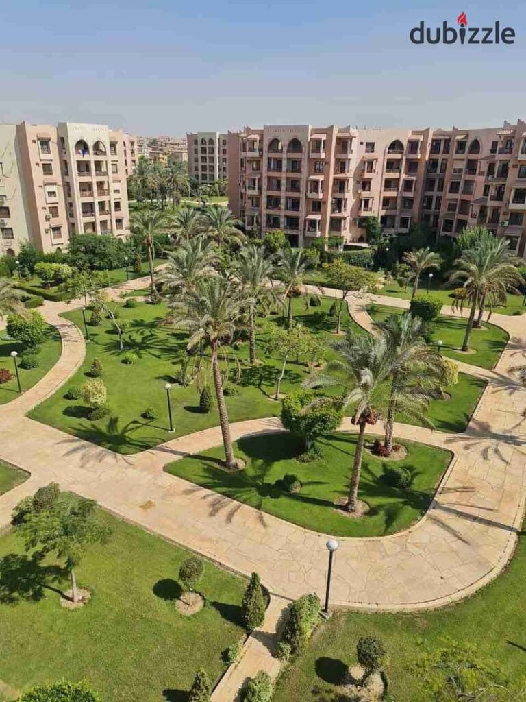 للبيع شقه الرحاب مساحه 155م الفيو جاردن مفتوح 0