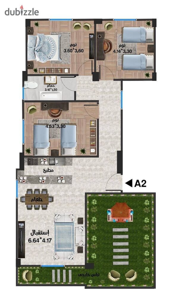 روف للبيع `170 م خلال 6 شهور فى الاندلس  التجمع الخامس 0
