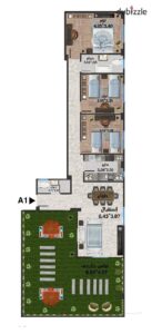 روف للبيع `228 م خلال 9 شهور فى الاندلس التجمع الخامس 4,374,000 ج.م