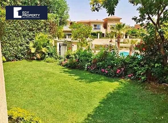 بموقع خيالي فيلا متشطبة بالكامل جاهزة للسكن للبيع في كايرو فيستفال سيتي التجمع - القاهرة الجديدة 0