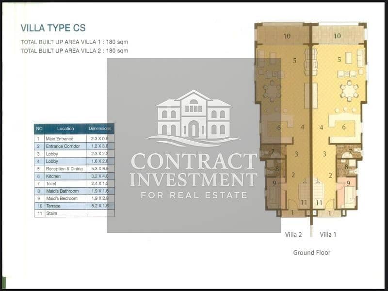 توين هاوس لقطة 180م + جاردن 130م- صف ثانى على البحر -تلال السخنه مبنية بالكامل استلام خلال شهور 0