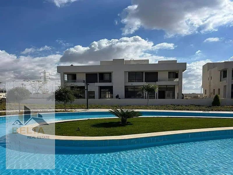 فيلا استلام فورى للبيع بالتقسيط  فيو لاندسكيب فى ليك ويست امام بيفرلى هيلز الشيخ زايد 0