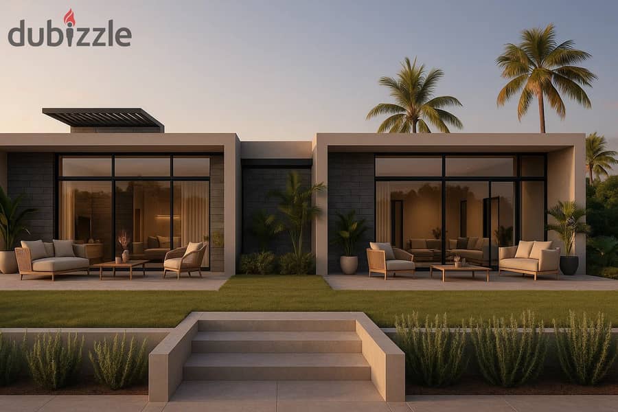 فيلا توين هاوس للبيع في كمبوند سوان ليك من حسن علام كمبوند متكامل بجميع الخدمات بفيو كامل علي الاهرامات بجانب بالم هيلز ونيوجيزة الشيخ زايد Zayed 0