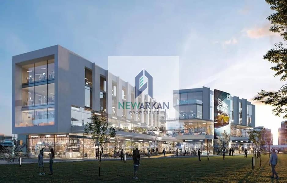 عياده للبيع72م استلام سنه علي محور جمال عبد الناصر وسط اعلي ترافيك مضمون امام محطه الموناريل 0