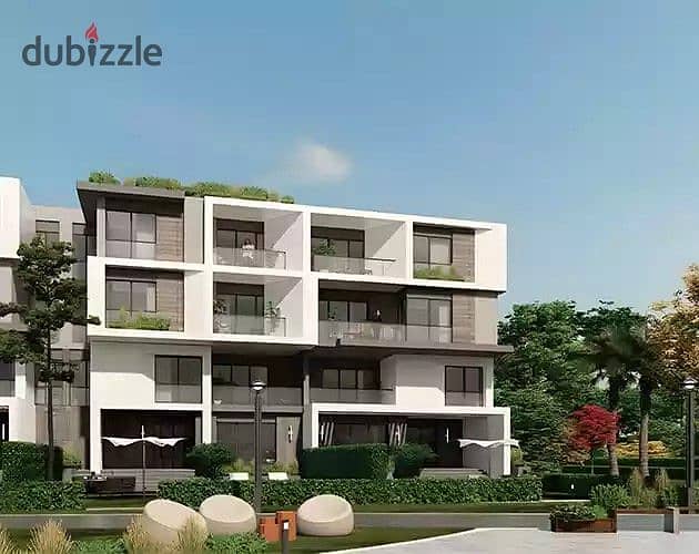 شقة للبيع  بلوكيشن مميزفي كمبوند تراس  في الشيخ زايد بجوار مول العرب وبجوار جامعه النيل و دقايق من اركان بلازا Zayed 0