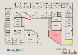 محل 17م تمليك اقل سعر في مدينه الشروق على بتقسيط حتى 8 سنوات بخصم على السعر 1,938,000 ج.م