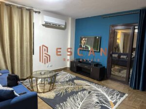 استديو مفروش للايجار فى كمبوند النخيل موقع مميز بالقرب من اكاديمة الشرطة 25,000 ج.م