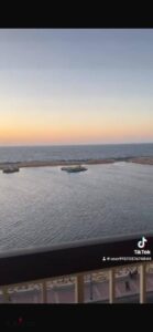 شقه مفروشه فاخره للايجار اليومي ب السرايا بحر مباشر 3,500 ج.م