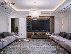 تحفه فنيه شقه للبيع في العاصمه الاداريه 125م في كمبوند venia بالقرب من الجامعات الدوليه بمقدم 10% فقط 4,868,750 ج.م