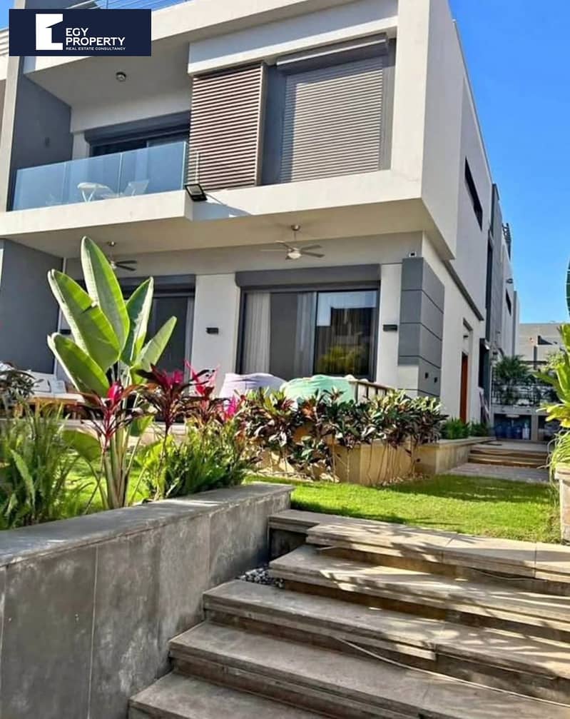 فيلا للبيع في باتيو تاون لا فيستا القاهرة الجديدة التجمع الخامس بالتقسيط حتى 2031 0