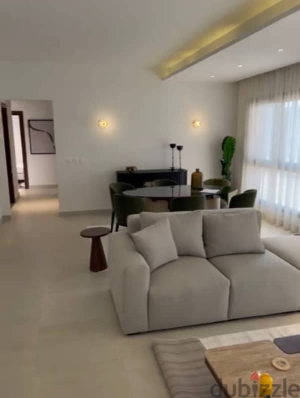 شقة متشطبة بالكامل غرفتين نوم في بالم هيلز القاهرة الجديدة 0