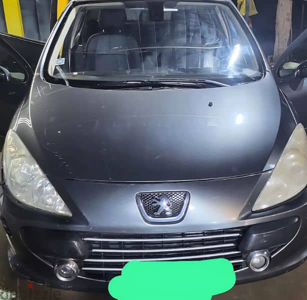 بيجو 307 2007 اعلى فئه فتحة سقف 0