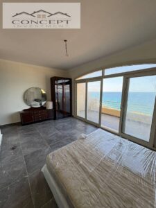 توين هاوس مفروش بإطلالة كاملة على البحر صف أول في تلال السخنة – العين السخنة 16,500,000 ج.م