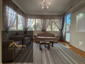 شقة مفروشة للإيجار بدجلة المعادي | 200م فيو أخضر وبلكونات من جميع الجهات | 2 غرفة نوم مع دريسنج و3 ريسبشن و2 حمام | جراج وخدمات كاملة | إيجار ي 100,000 ج.م