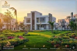 فيلا توين هاوس للبيع بمدينة نور 377م أرض و259م مباني بتقسيم مميز واتجاه شرقي غربي وتقسيط حتى 12 سنة 24,941,000 ج.م