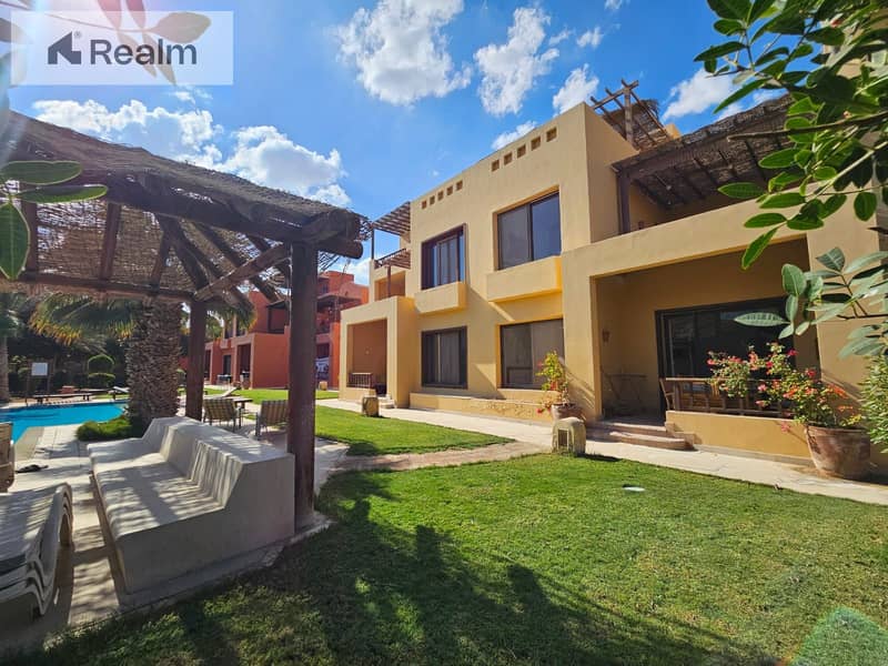 تاون هاوس باقل من سعر السوق مفروش في موقع مميز جاهز للاستلام 0