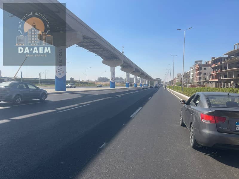 ارض للبيع علي فاصل رئيسي 70 متر في الاوركيد بيت الوطن التجمع الخامس القاهرة الجديدة 0