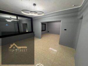 وحدة فاخرة للإيجار في المعادي كورنيش النيل بمساحة 130 متر سمارت بالكامل بالدور 25، ريسبشن قطعتين، غرفتين نوم منهم ماستر، غرفة ليفينج وغرفة ناني 35,000 ج.م