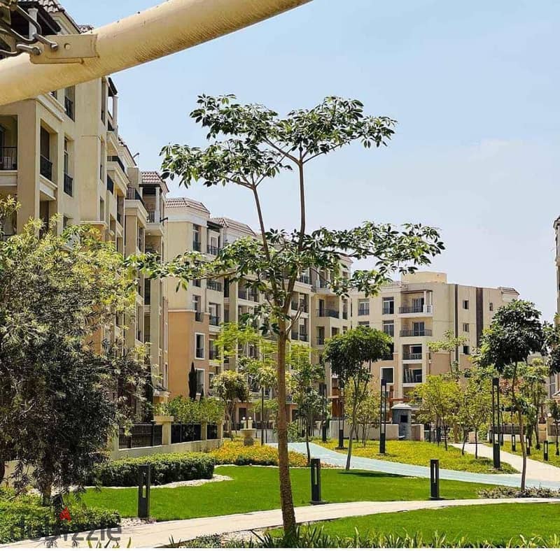 شقه 140 متر استلام فوري دايركت علي طريق السويس بكمبوند سراي 0