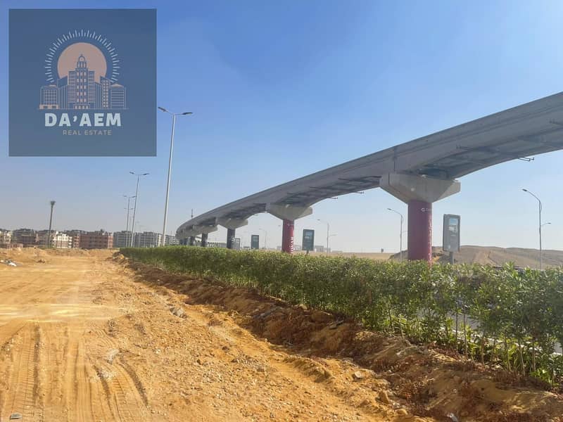 ارض للبيع ناصيه ممر على فاصل 32م في الحي الرابع بيت الوطن التجمع الخامس القاهرة الجديدة 0