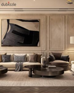 شقة للبيع في العاصمة الاداريه منطقة R8 علي الجولف مباشرا ريسيل تكلمة اقساط بمقدم 632 الف جنيها 3,510,000 ج.م