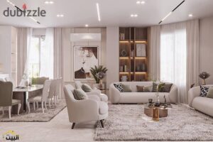 شقة للبيع في العاصمة الاداريه منطقة R8 علي الجولف مباشرا ريسيل تكلمة اقساط بمقدم 698 الف جنيها 3,870,000 ج.م