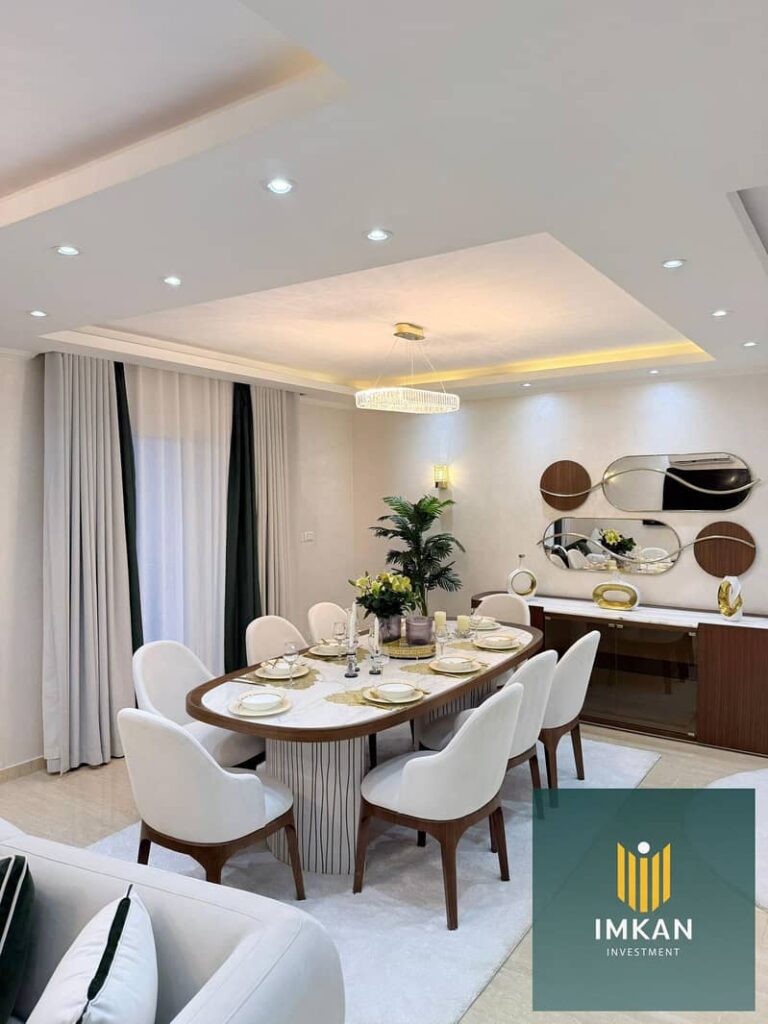 شقة 191م استلام فورى بالفرش و التكييفات للبيع بالتقسيط فى التجمع الخامس كمبوند امورادا القاهرة الجديدة 0