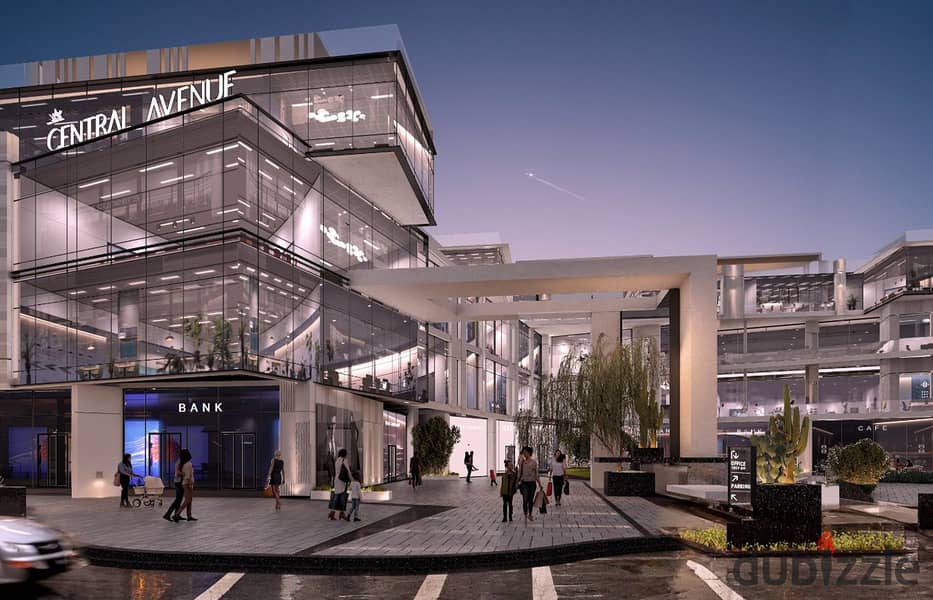 بنك استلام فوري  بأكثر منطقة حيوية في الشيخ زايد امام كابيتال بيزنس بارك 0