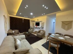 للايجار مفروش بمدينتي 103م مكيفة بالكامل فرش مودرن بي6 30,000 ج.م