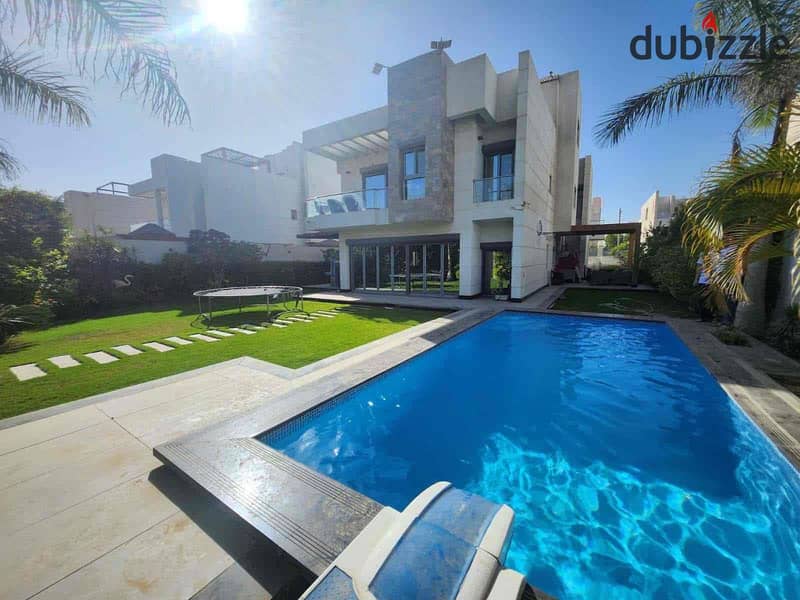 فيلا فوري 556م + 425م جاردن علي محور 26 دايركت في الشيخ زايد بجوار فيرست هايتس 0