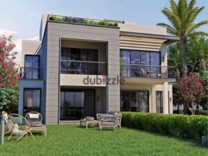 تاون هاوس للبيع في اميز موقع داخل كمبوند جاردن ليكس هايد بارك في قلب اكتوبر (Garden Lakes)hayed park 8,600,000 ج.م