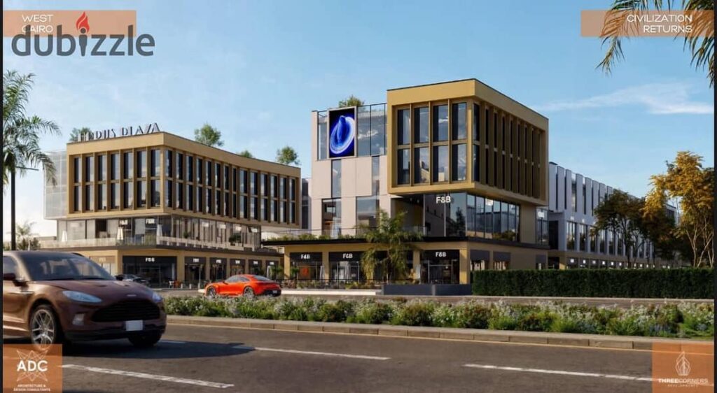 مكتب للبيع فيHorus Plaza Mall حورس بلازا علي طريق الواحات مدخل حورس بسعر لقطه وانظمه سداد مميزه October Gardens AlWahat Road 0