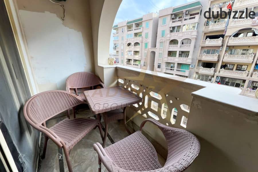 شقة للايجار المفروش 200 م سموحه (ش ذكي رجب) 0