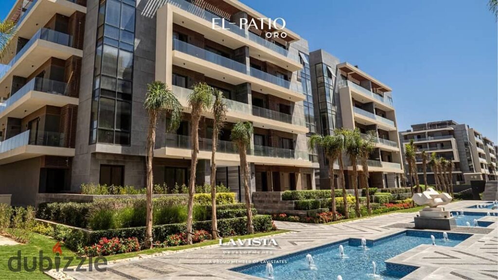 شقة 186متر من لافيستا في مشروع الباتيوا اورا  فيو ثلاثي علي واتر فيتشر ولاندسكيب 0