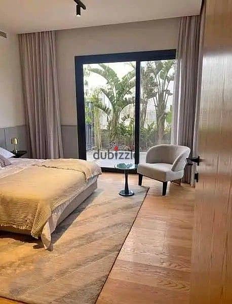 امتلك شقه فاخره متشطبه بالكامل بالتكييفات شقه للبيع فيو لاجونز في أميز لوكيشن في مدينه الشروق و خلف مدينتي و بجوار مدينه هليوبوليس الجديده 0