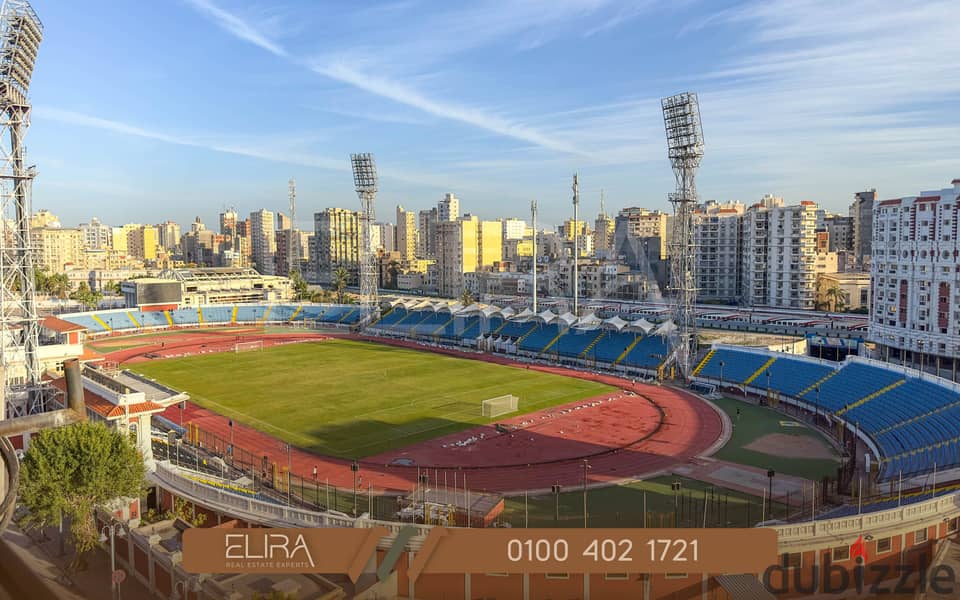 شقة للبيع الحى اللاتينى 200 م ( ش البطالسه - أمام الاستاد مباشرة ) 0