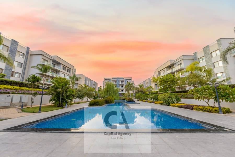 بخصم كاش 40% إمتلك شقه للبيع في جالريا استلام فوري في التجمع الخامس قلب الجولدن اسكوير  | Galleria Moon Valley 0