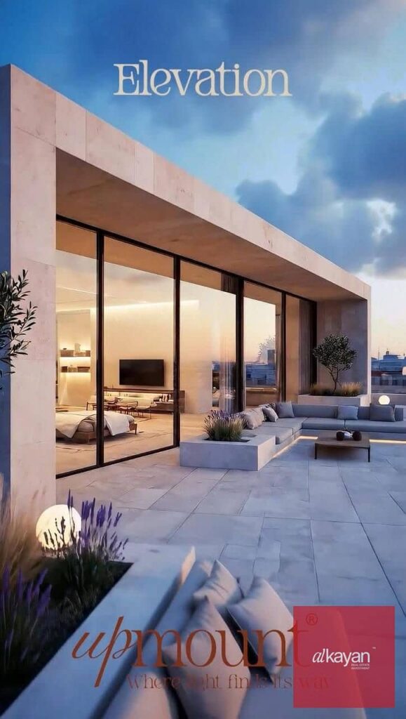 بالتقسيط المريح حتي 12 سنة. . شقة 3 غرف للبيع في العاصمة الإدارية بكمبوند Up Mount Residence 0