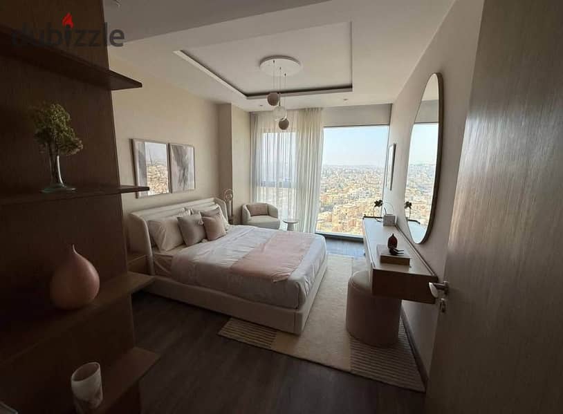 شقه تشطيب فاخر بابرج زيد بالشيخ زايد 0