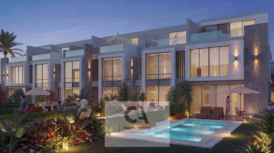 فيلا استاند الون للبيع في كمبوند باتيو جادى في قلب العاصمه الاداريه بالقرب من لافيستا سيتي بمقدم 5% واقساط علي 10 سنوات | La Vista El Patio Jade 0