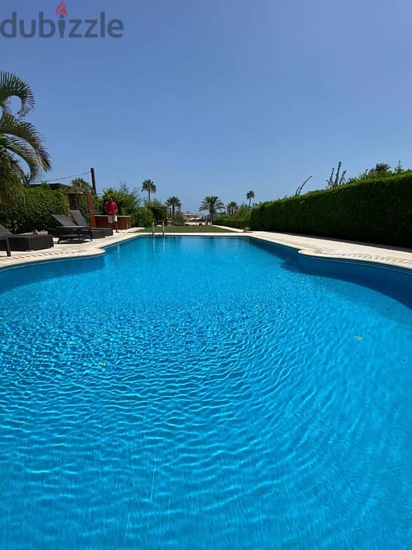 قصر مارينا ٥ على البحيره الصخيره بحمام سباحه 0