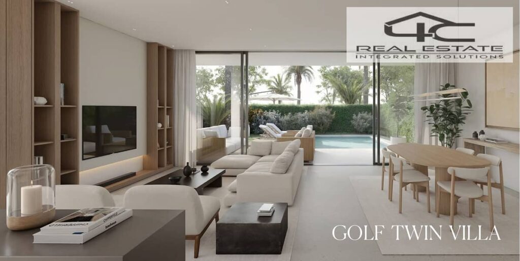 للبيع باقل مقدم واقساط تصل ل 15 سنه تاون هاوس 5غرف  بكمبوند جولف تاونFirst row golf فقلب التجمع الخامس  بجوار هايد بارك و ميفيدا 0