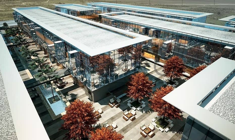 مكتب للإيجار بالقاهرة الجديدة بمساحة 80م² في 5A Water Way، تشطيب كامل وجاهز، موقع مميز وتجهيزات كاملة للشركات الصغيرة والمتوسطة. 0