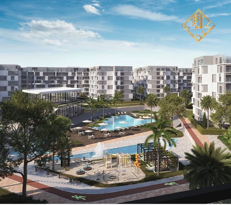 شقه للبيع برايم لوكيشن في قلب العاصمة الاداريه فيو مميز علي لاند سكيب مقدمك خصمك 0